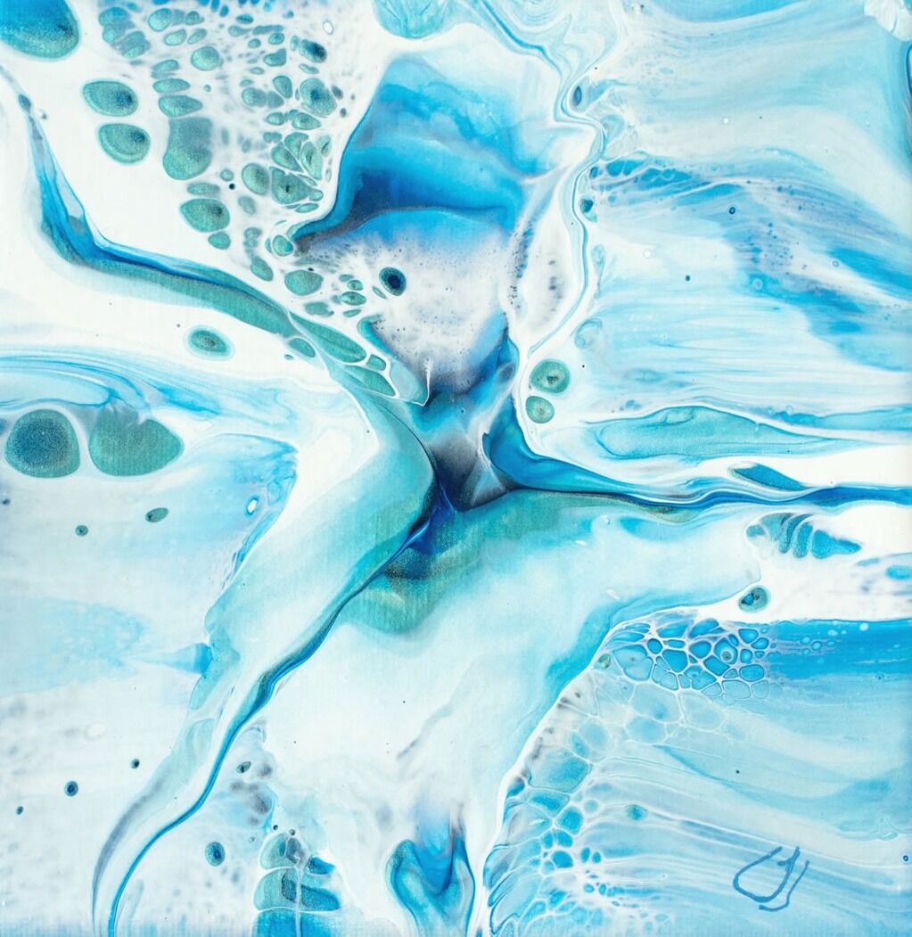 Glacial Waters Series #3 Art Print